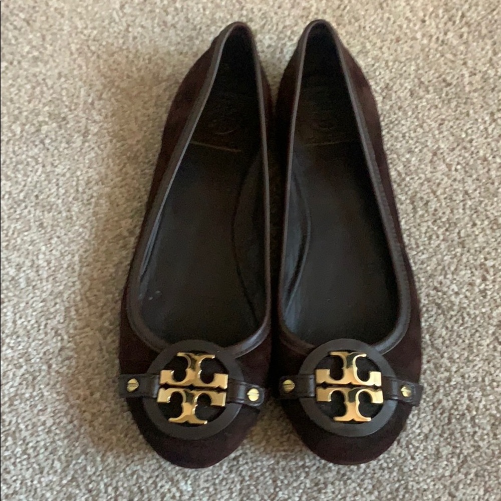 Tory Burch suede flats